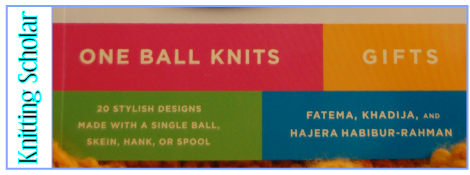 Review: One Ball Knits Gifts post image