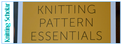 Review: Knitting Pattern Essentials post image